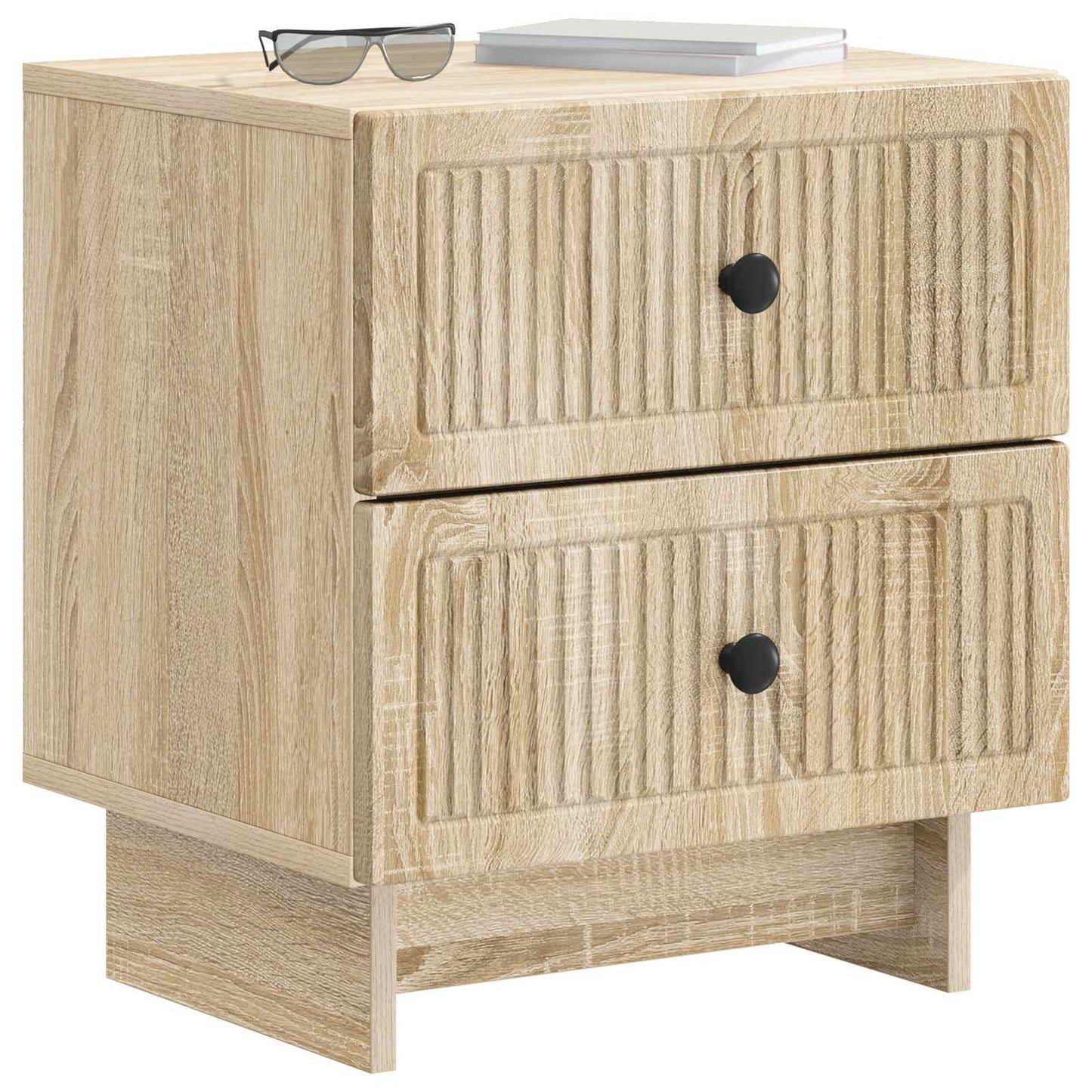 Bedside Cabinet 2 pcs Sonoma Oak 43 x 34.5 x 47.5 cm