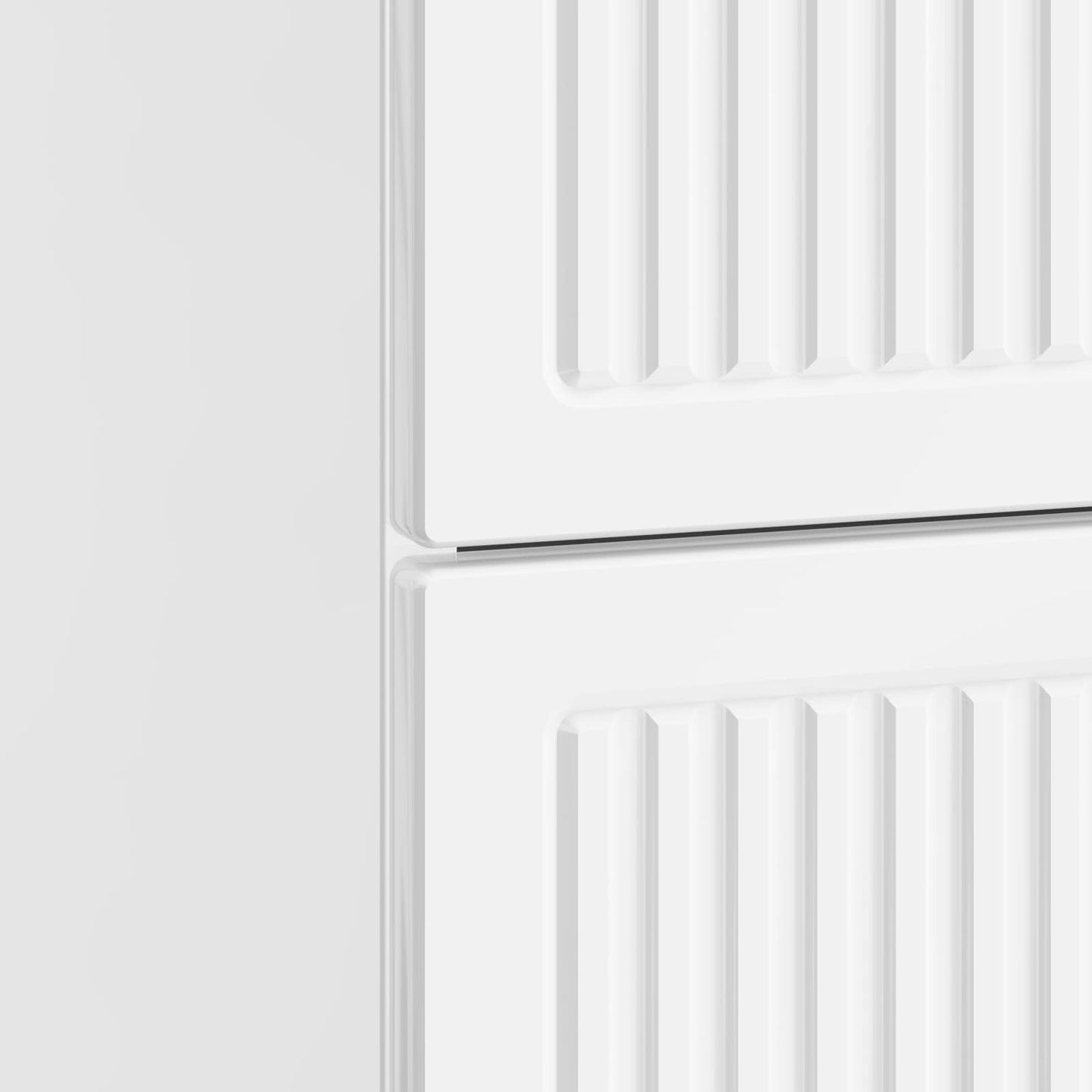 Bedside Cabinet 2 pcs High Gloss White 43 x 34.5 x 47.5 cm