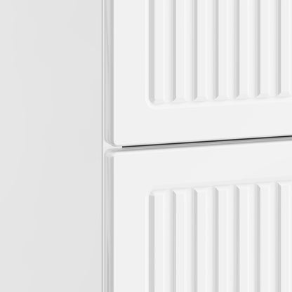 Bedside Cabinet 2 pcs High Gloss White 43 x 34.5 x 47.5 cm