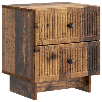 Bedside Cabinet Old Wood 43 x 34.5 x 47.5 cm Engineered Wood