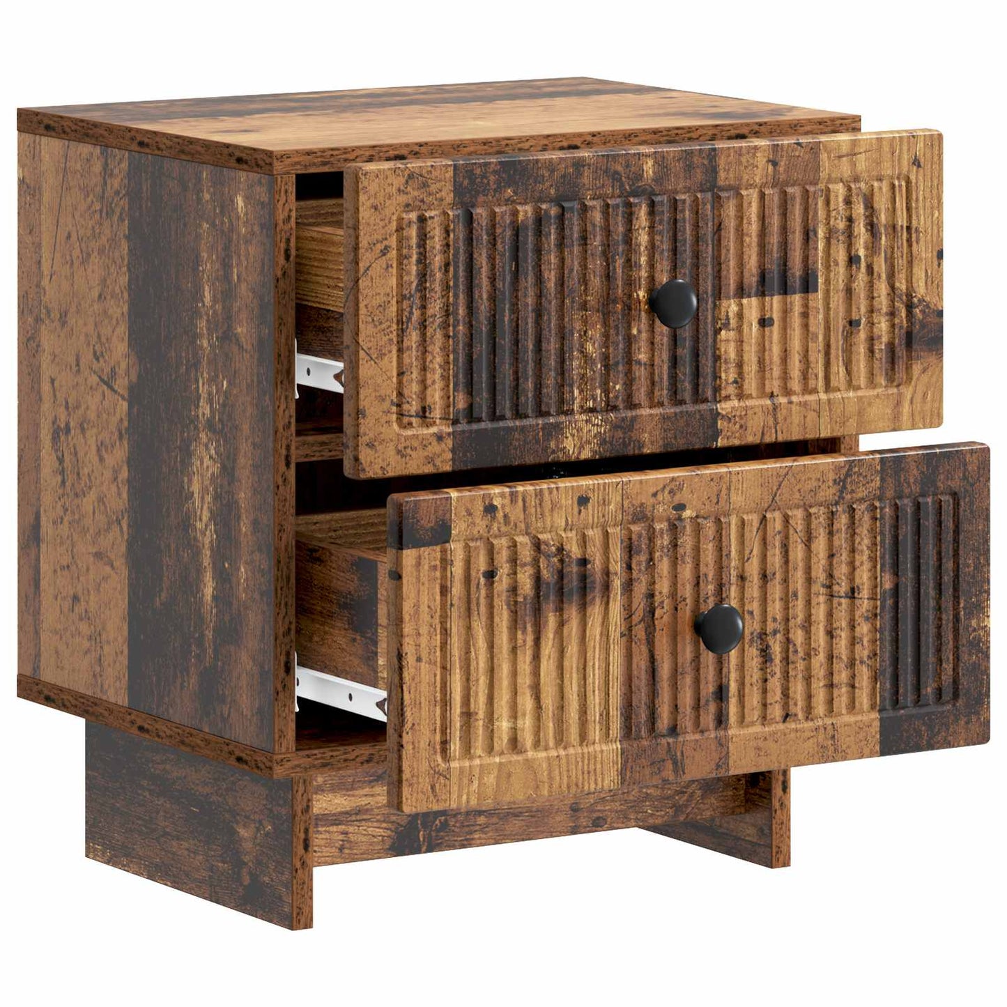 Bedside Cabinet Old Wood 43 x 34.5 x 47.5 cm Engineered Wood