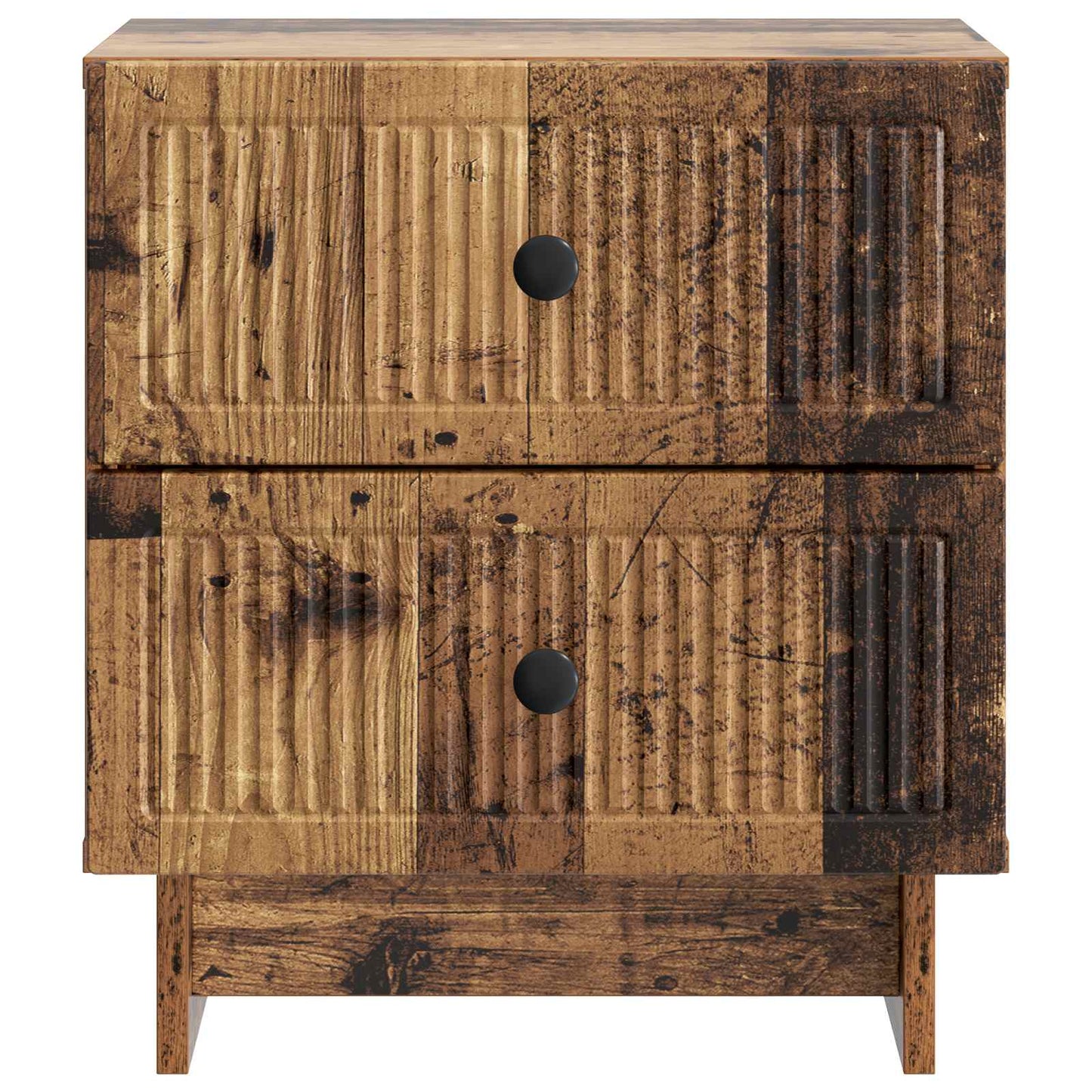 Bedside Cabinet Old Wood 43 x 34.5 x 47.5 cm Engineered Wood