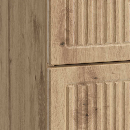 Bedside Cabinet Artisan Oak 43 x 34.5 x 47.5 cm Engineered Wood