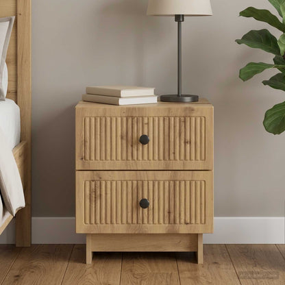 Bedside Cabinet Artisan Oak 43 x 34.5 x 47.5 cm Engineered Wood