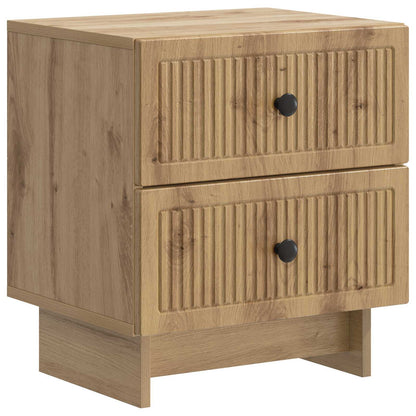 Bedside Cabinet 2 pcs Artisan Oak 43 x 34.5 x 47.5 cm