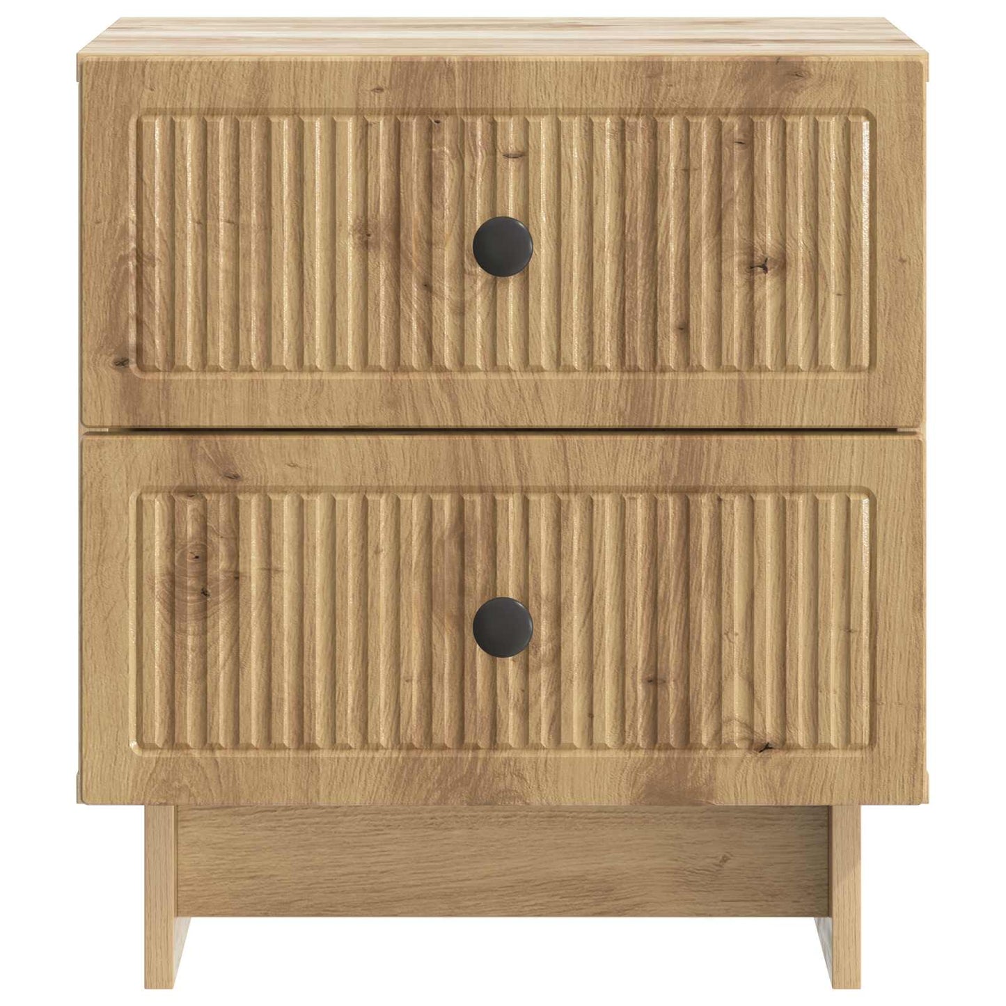 Bedside Cabinet 2 pcs Artisan Oak 43 x 34.5 x 47.5 cm