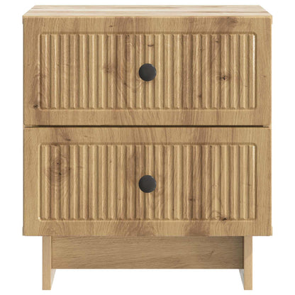 Bedside Cabinet 2 pcs Artisan Oak 43 x 34.5 x 47.5 cm