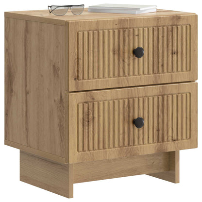 Bedside Cabinet 2 pcs Artisan Oak 43 x 34.5 x 47.5 cm