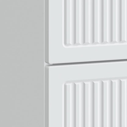 Bedside Cabinet White 62 x 34.5 x 47.5 cm Engineered Wood