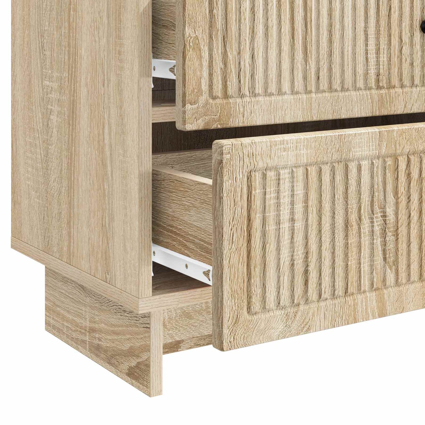 Bedside Cabinet Sonoma Oak 62 x 34.5 x 47.5 cm Engineered Wood
