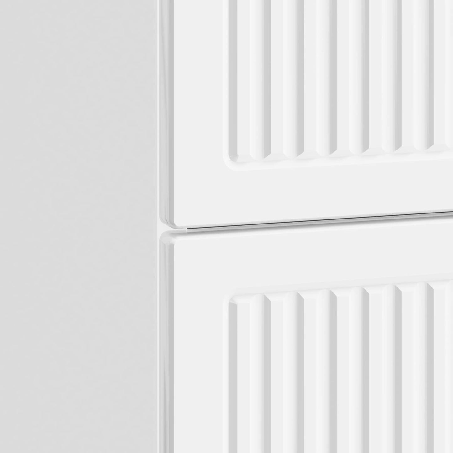Bedside Cabinet High Gloss White 62 x 34.5 x 47.5 cm