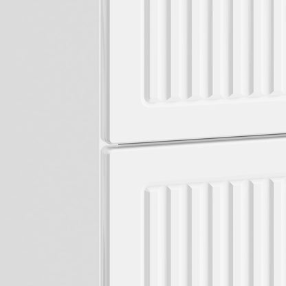 Bedside Cabinet High Gloss White 62 x 34.5 x 47.5 cm