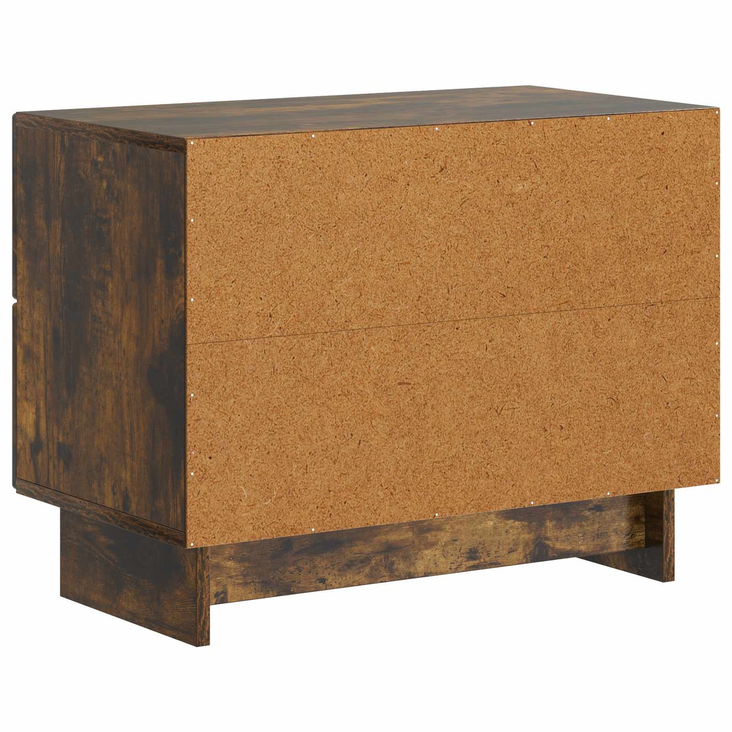 Bedside Cabinet Smoked Oak 62 x 34.5 x 47.5 cm Engineered Wood
