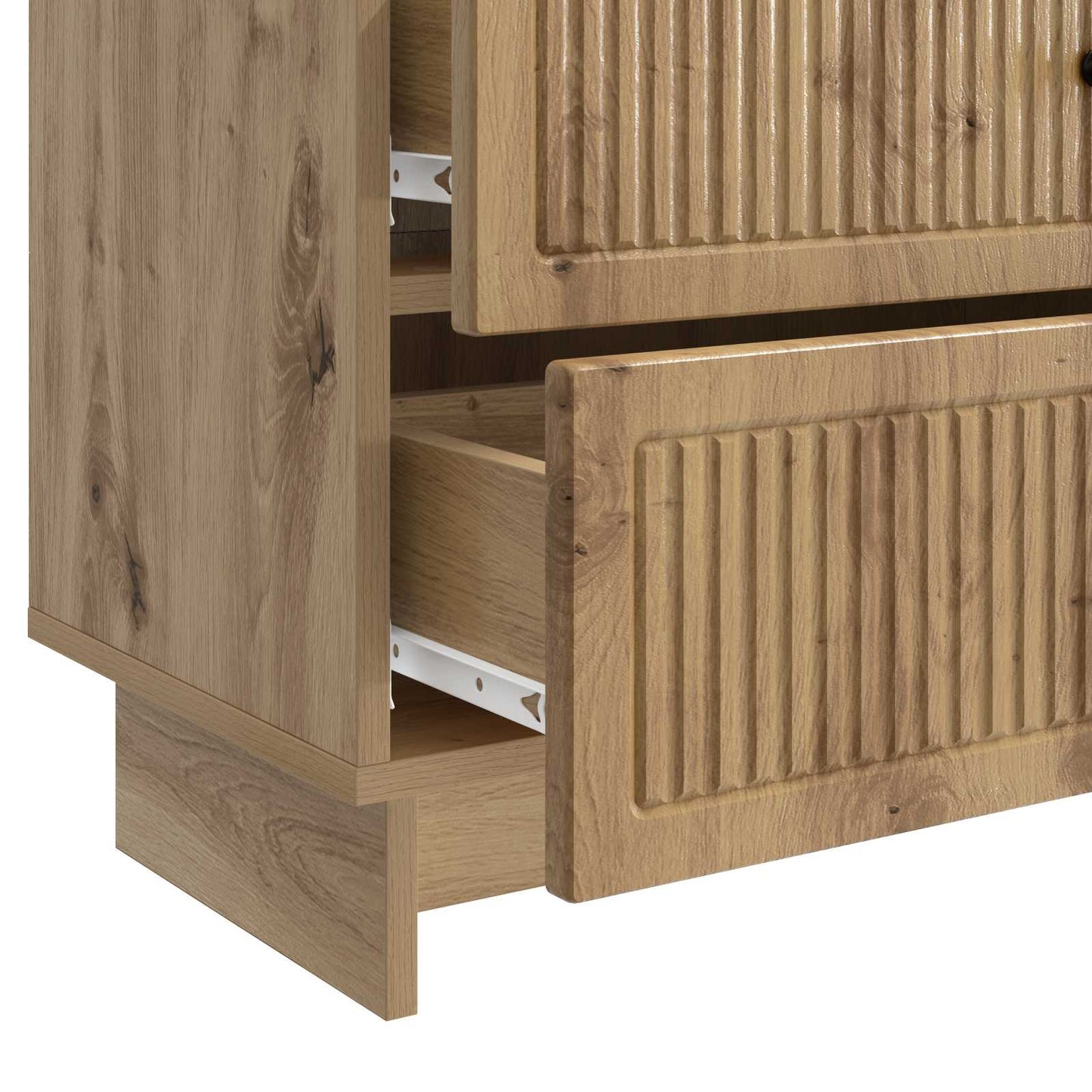 Bedside Cabinet Artisan Oak 62 x 34.5 x 47.5 cm Engineered Wood