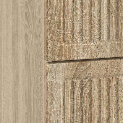 Bedside Cabinet Sonoma Oak 43 x 41 x 66.5 cm Engineered Wood