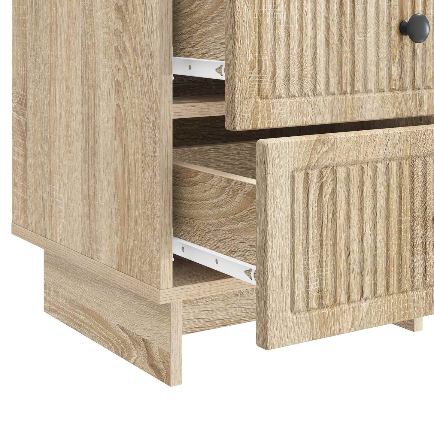 Bedside Cabinet Sonoma Oak 43 x 41 x 66.5 cm Engineered Wood