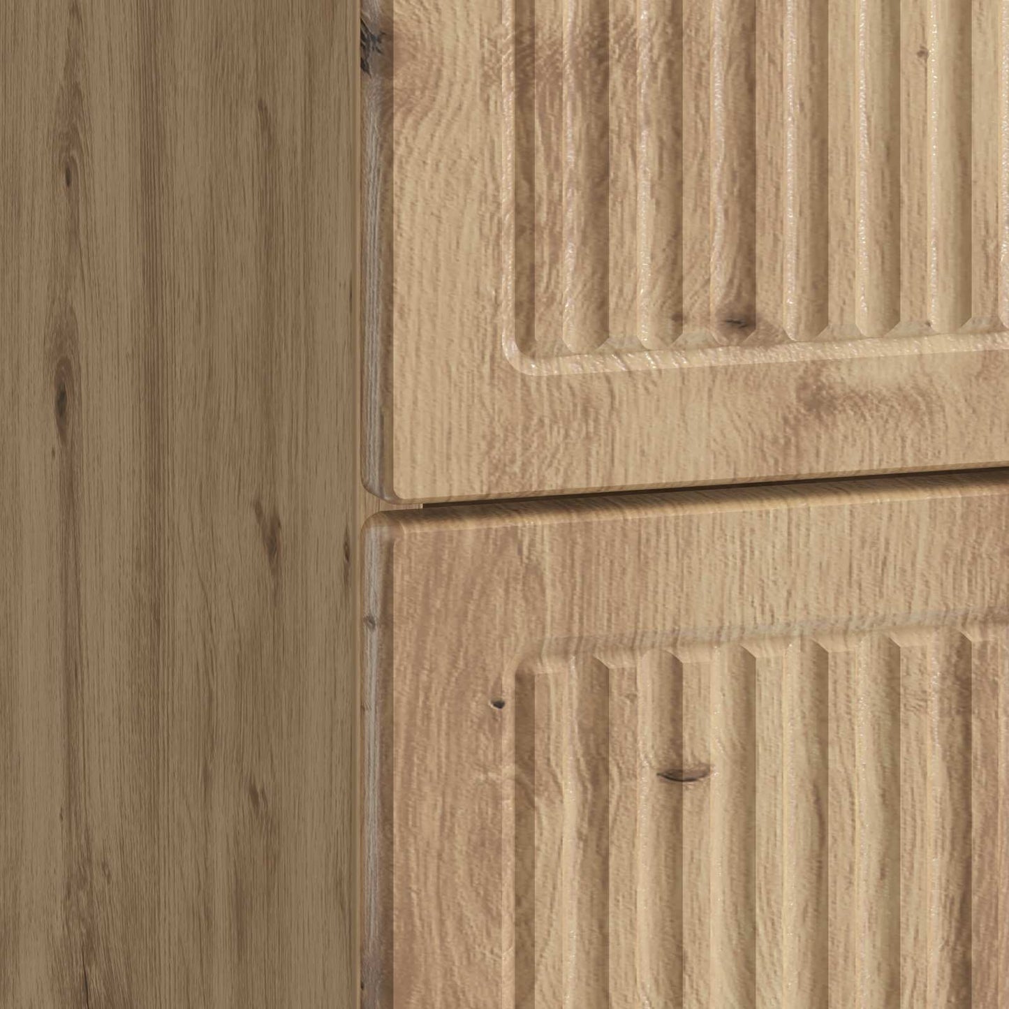 Bedside Cabinet Artisan Oak 43 x 41 x 66.5 cm Engineered Wood