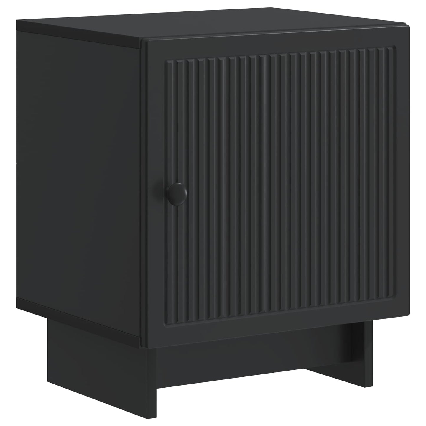 Bedside Cabinet 2 pcs Black 43 x 34.5 x 50 cm Engineered Wood