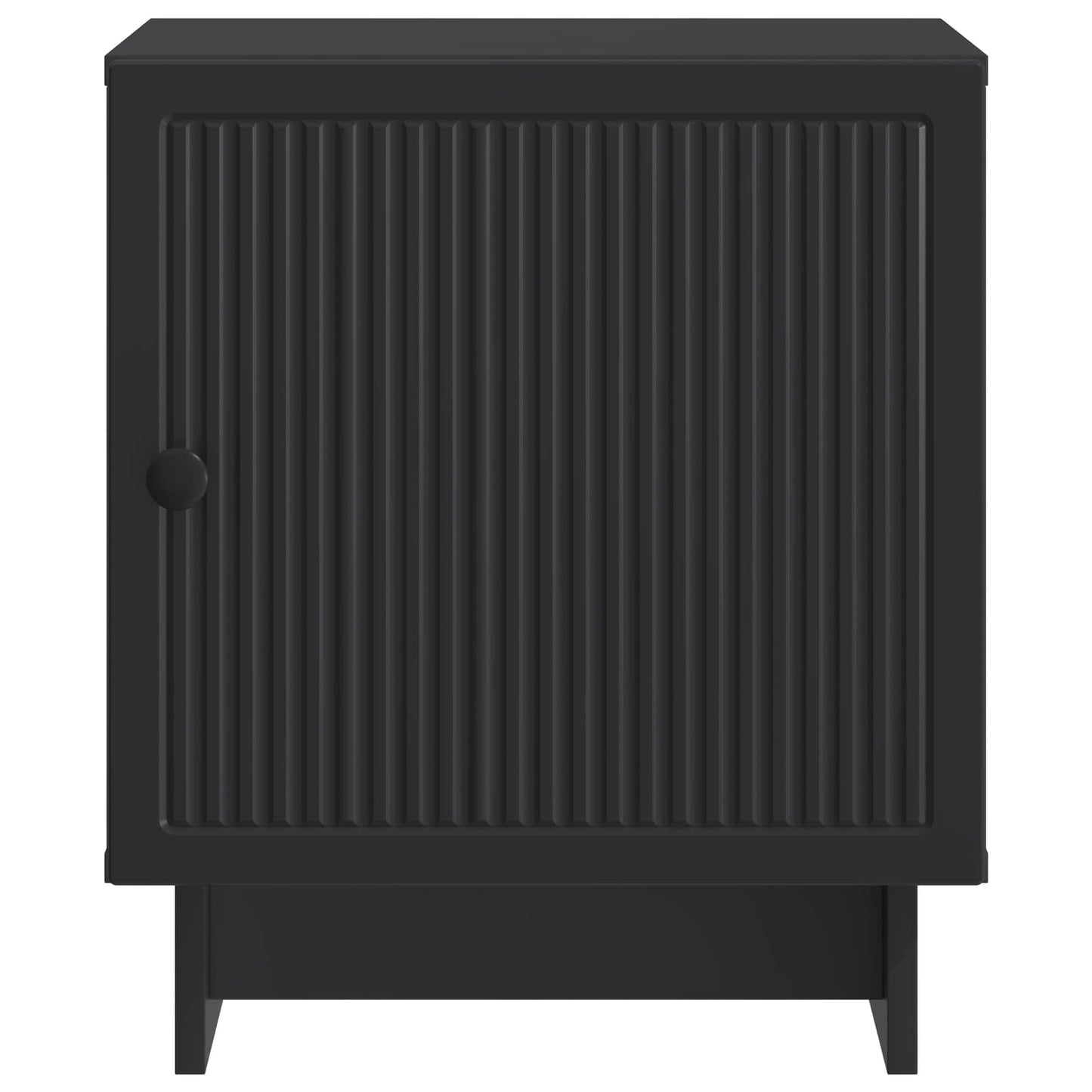 Bedside Cabinet 2 pcs Black 43 x 34.5 x 50 cm Engineered Wood