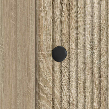 Bedside Cabinet Sonoma Oak 43 x 34.5 x 50 cm Engineered Wood