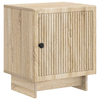 Bedside Cabinet Sonoma Oak 43 x 34.5 x 50 cm Engineered Wood