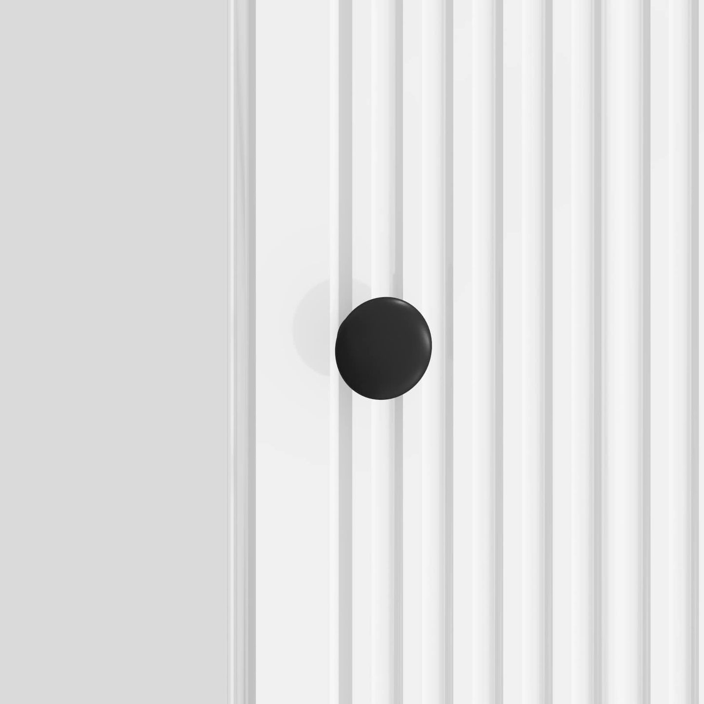 Bedside Cabinet High Gloss White 43 x 34.5 x 50 cm