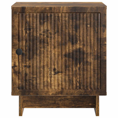 Bedside Cabinet 2 pcs Smoked Oak 43 x 34.5 x 50 cm