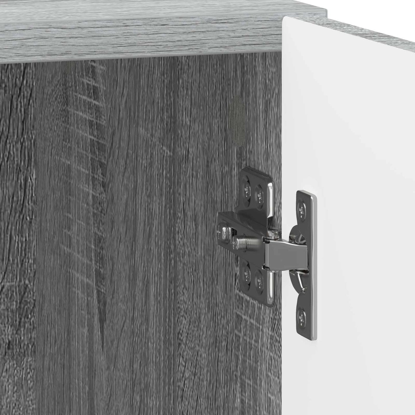 Bedside Cabinet Grey Sonoma 43 x 34.5 x 50 cm Engineered Wood