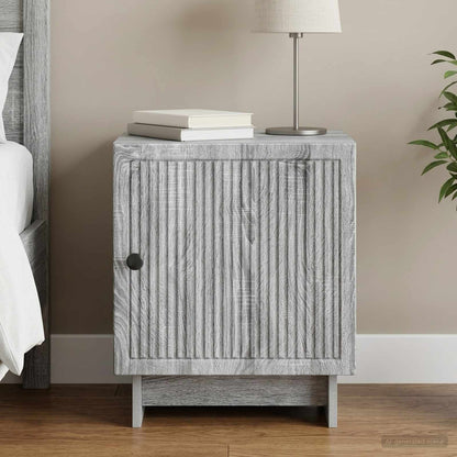Bedside Cabinet Grey Sonoma 43 x 34.5 x 50 cm Engineered Wood