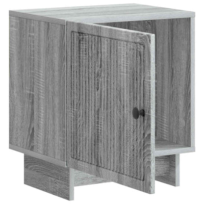 Bedside Cabinet Grey Sonoma 43 x 34.5 x 50 cm Engineered Wood
