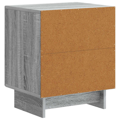 Bedside Cabinet Grey Sonoma 43 x 34.5 x 50 cm Engineered Wood