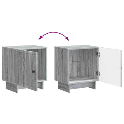 Bedside Cabinet Grey Sonoma 43 x 34.5 x 50 cm Engineered Wood