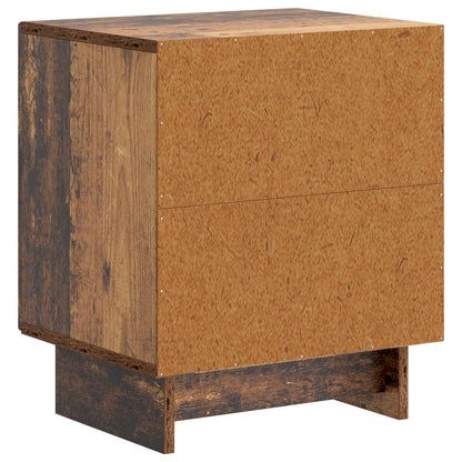 Bedside Cabinet Old Wood 43 x 34.5 x 50 cm Engineered Wood