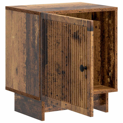 Bedside Cabinet 2 pcs Old Wood 43 x 34.5 x 50 cm