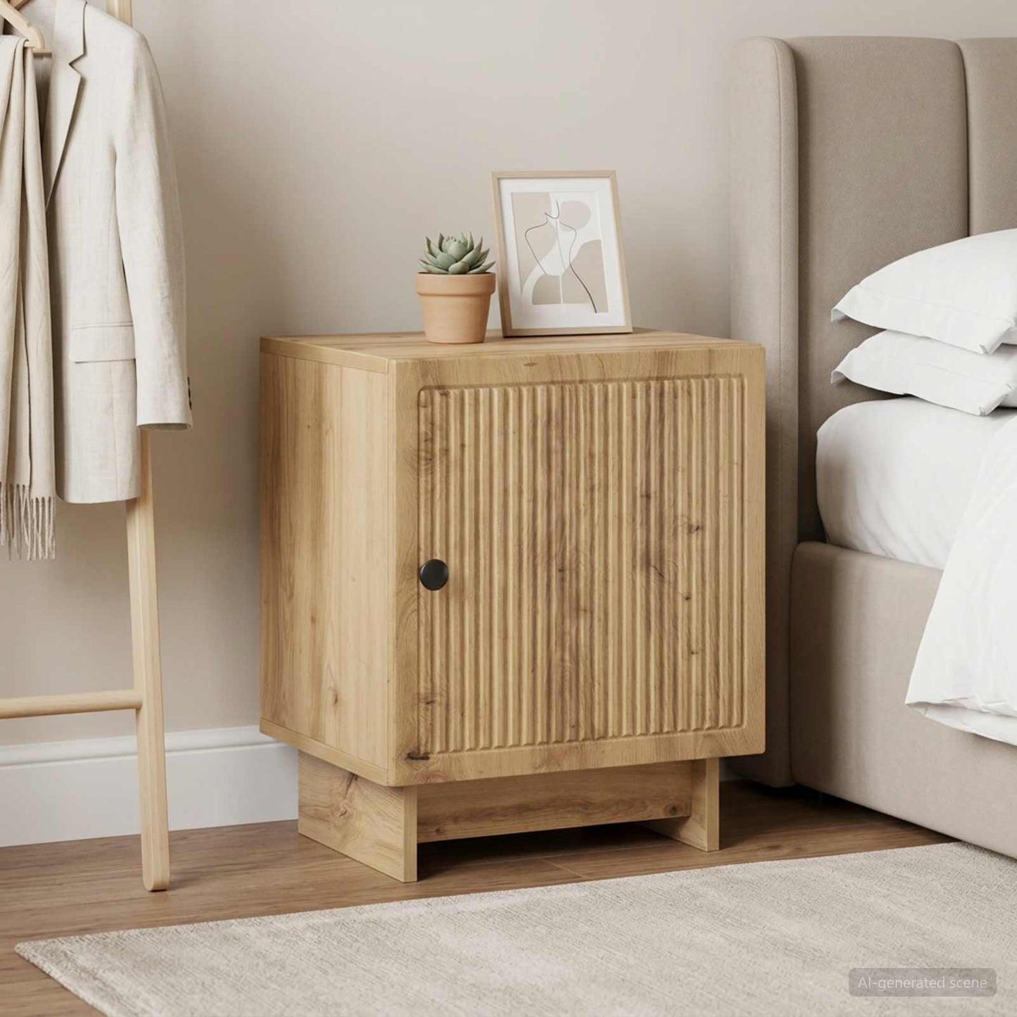 Bedside Cabinet 2 pcs Artisan Oak 43 x 34.5 x 50 cm