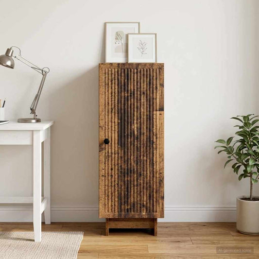 Sideboard Old Wood 33 x 34.5 x 90 cm Engineered Wood