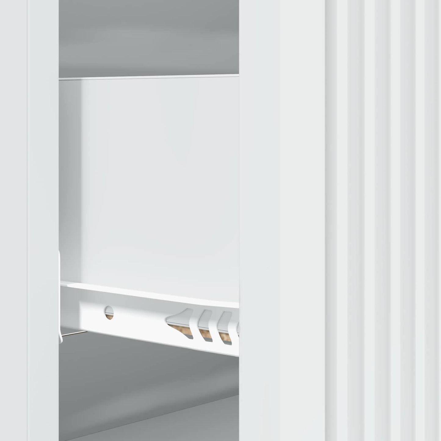 Drawer Cabinet White 66 x 34.5 x 90 cm Engineered Wood