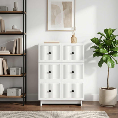 Drawer Cabinet 66 x 34.5 x 90 cm Engineered Wood
