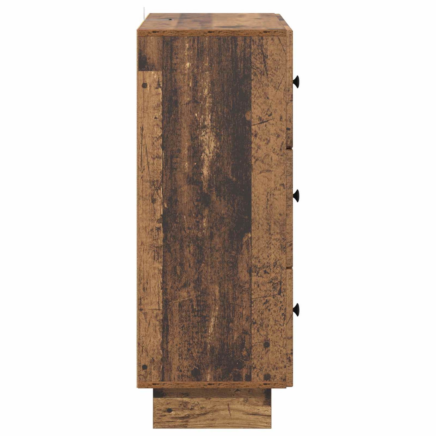 Drawer Cabinet Old Wood 66 x 34.5 x 90 cm Engineered Wood