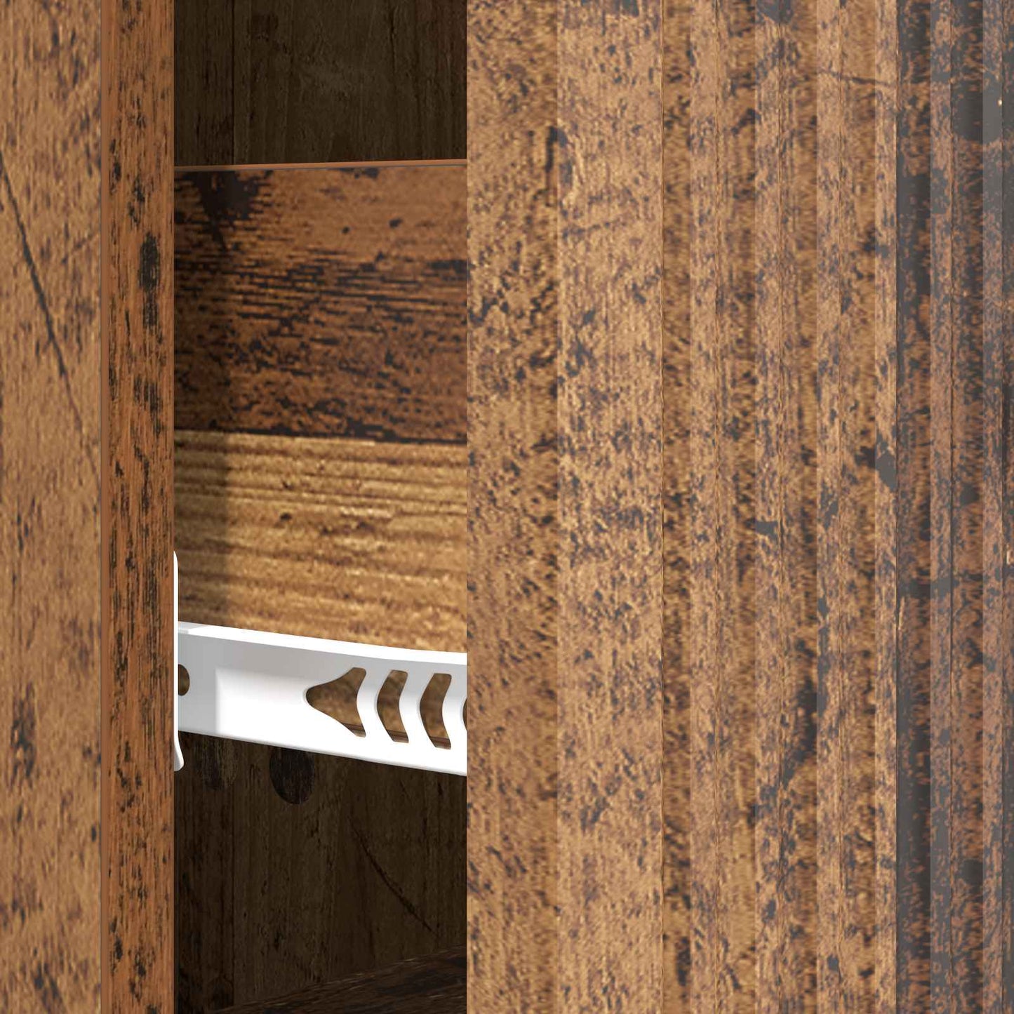 Drawer Cabinet Old Wood 33 x 34.5 x 90 cm Engineered Wood