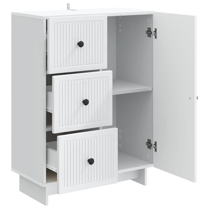 Sideboard White 66 x 34.5 x 90 cm Engineered Wood