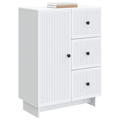 Sideboard White 66 x 34.5 x 90 cm Engineered Wood