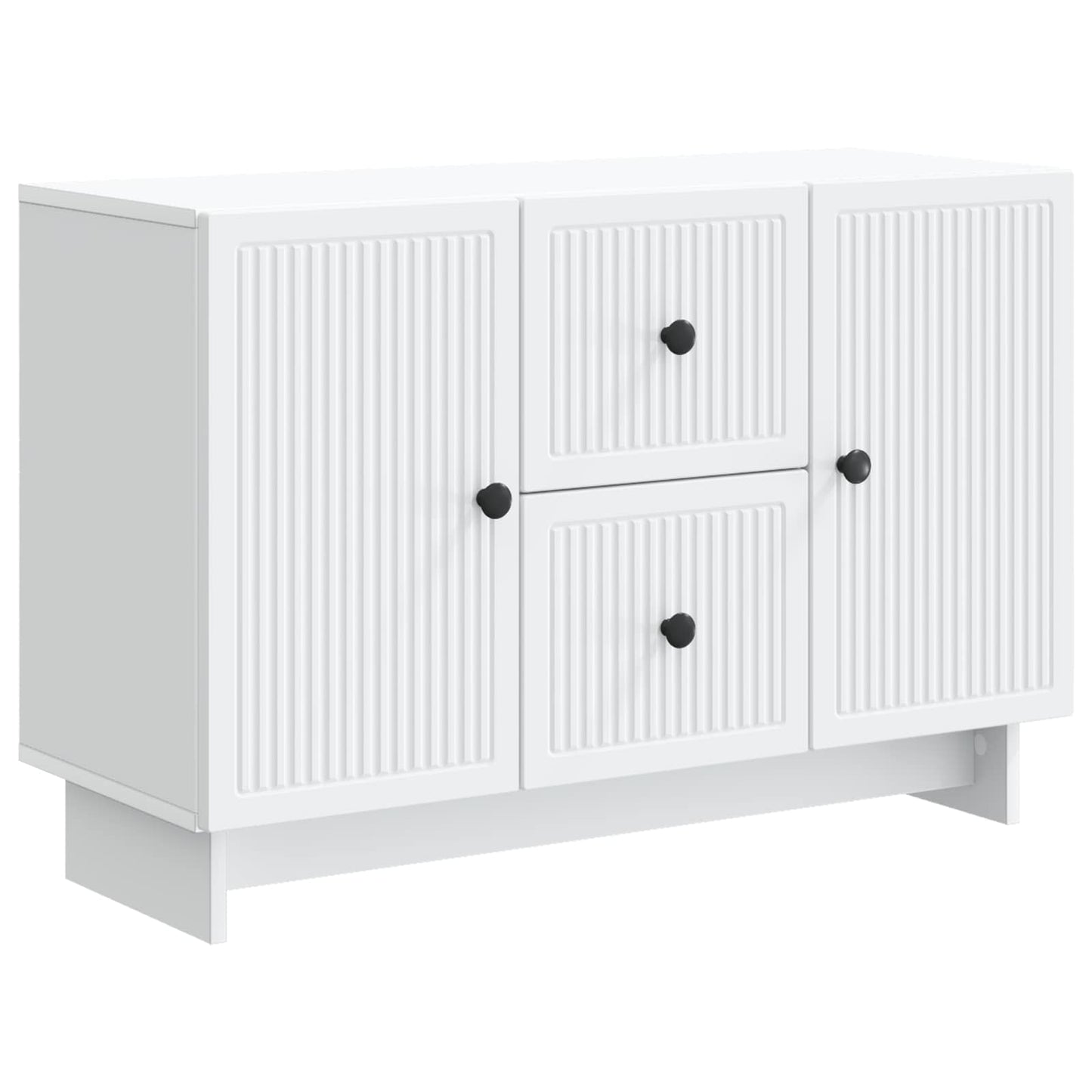 Sideboard White 89 x 34.5 x 60 cm Engineered Wood