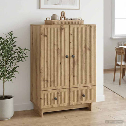 Sideboard Artisan Oak 66 x 34.5 x 95 cm Engineered Wood