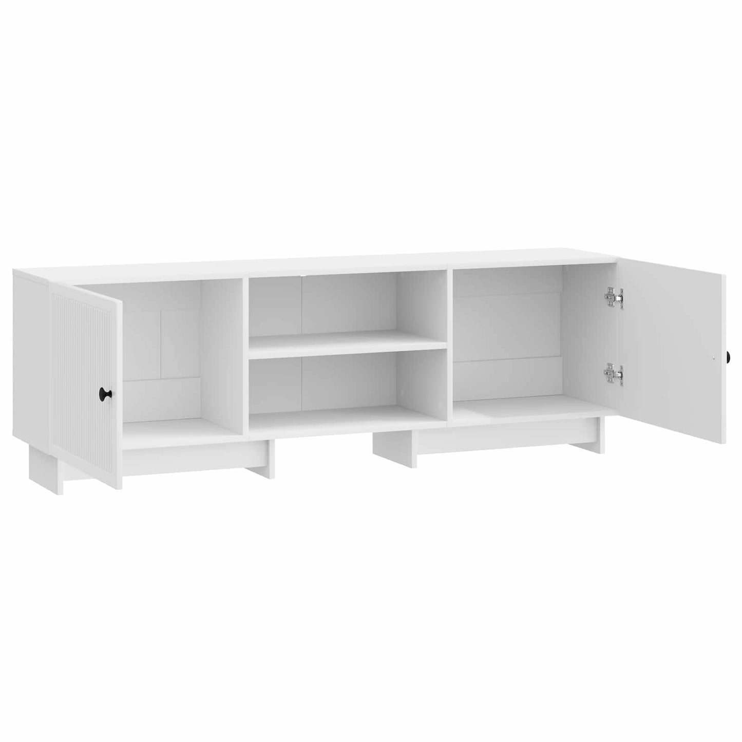 TV Cabinet High Gloss White 150 x 31 x 50 cm Engineered Wood