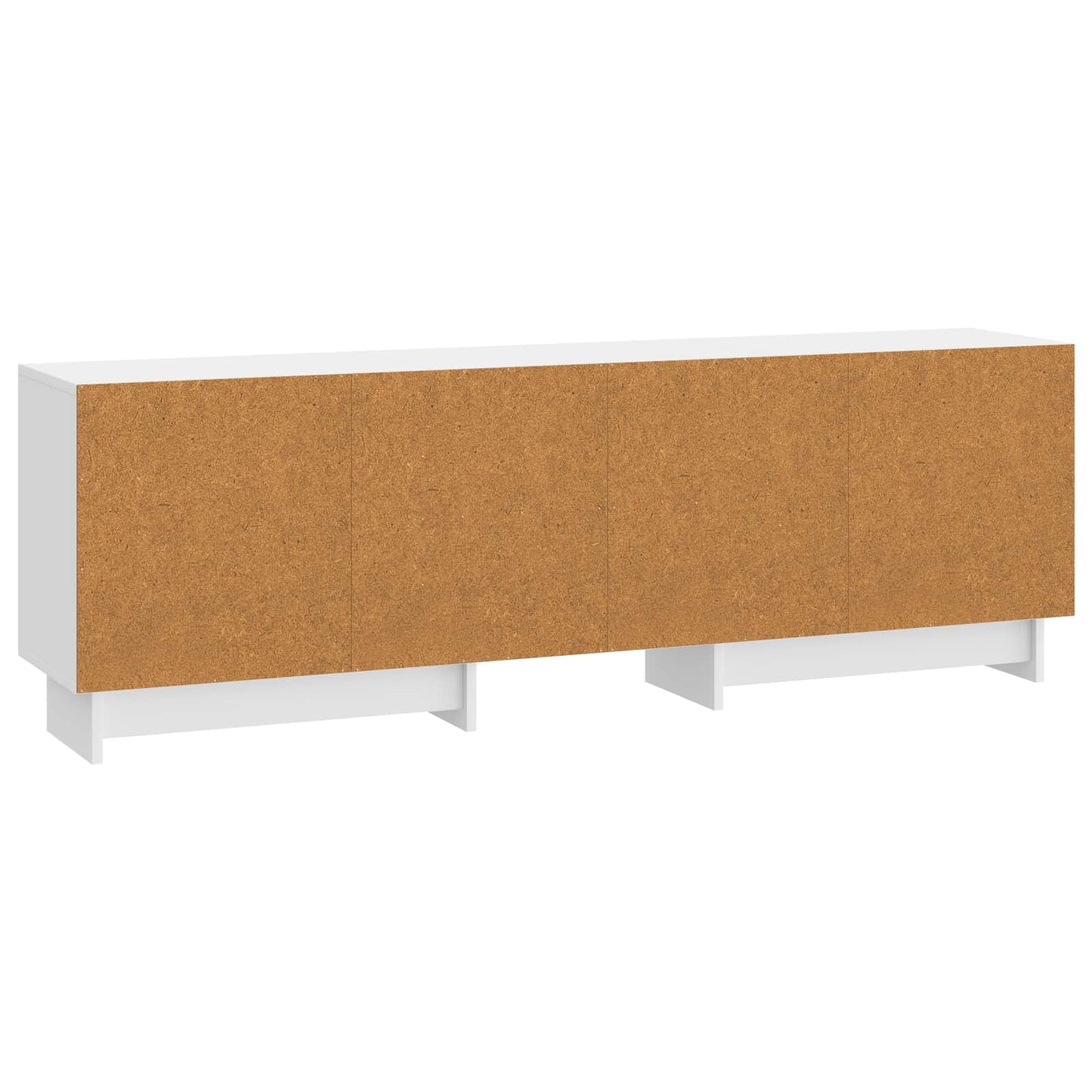 TV Cabinet High Gloss White 150 x 31 x 50 cm Engineered Wood