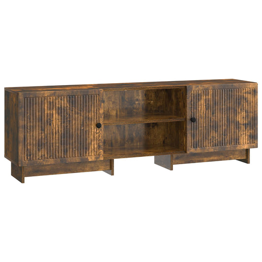 TV Cabinet 150 x 31 x 50 cm Smoked Oak Engineered Wood