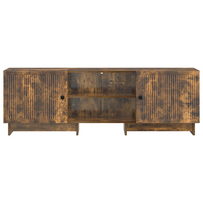 TV Cabinet Smoked Oak 150 x 31 x 50 cm Engineered Wood