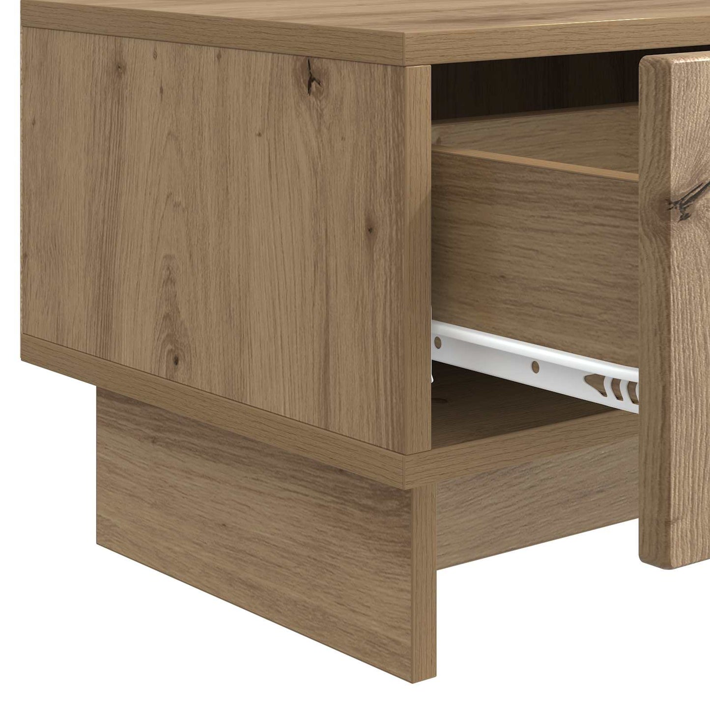 TV Cabinet 147 x 34.5 x 30 cm Artisan Oak Engineered Wood