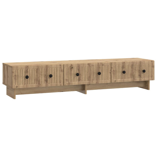 TV Cabinet 147 x 34.5 x 30 cm Artisan Oak Engineered Wood
